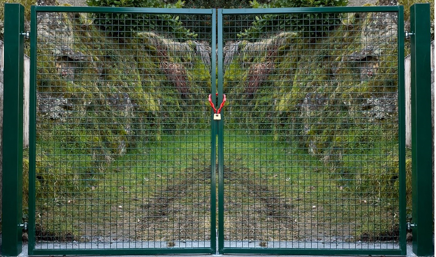 Cancello carraio da giardino - Reti Rusconi