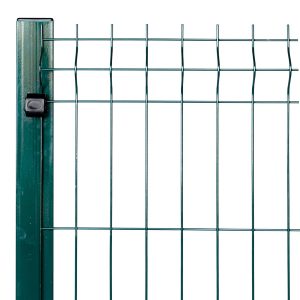 Recinzione Per Giardino Bianco Acciaio VidaXL | Leroy Merlin - 4